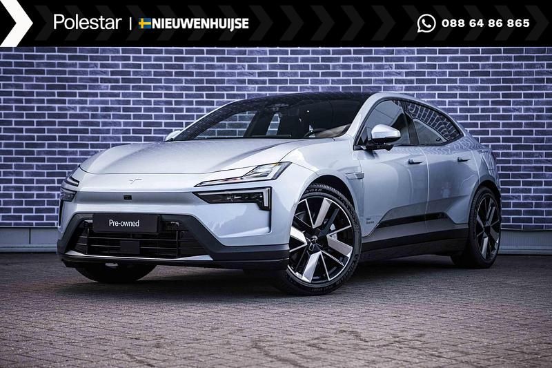 Blauw Gebruikt 2024 Polestar 4 Long Range Single Motor SUV | € 50.899 (Super prijs) - Afbeelding 1/4