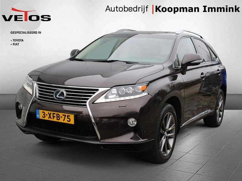Bruin, metallic lak Gebruikt 2014 Lexus RX450h President Line SUV | € 26.950 (Duur) - Afbeelding 1/4