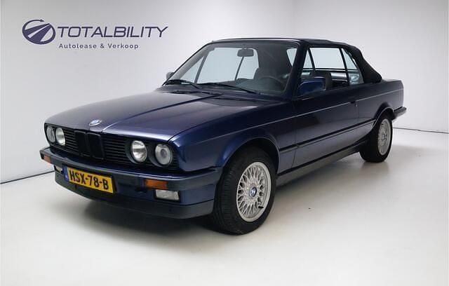 Blauw Gebruikt 1988 BMW 320 Cabriolet | € 16.950 - Afbeelding 1/4