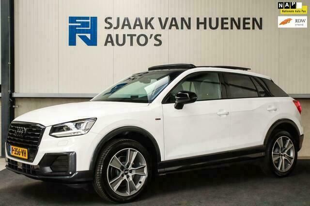 Gletsjer wit pearl Gebruikt 2017 Audi Q2 S-Line SUV | € 32.950 - Afbeelding 1/4