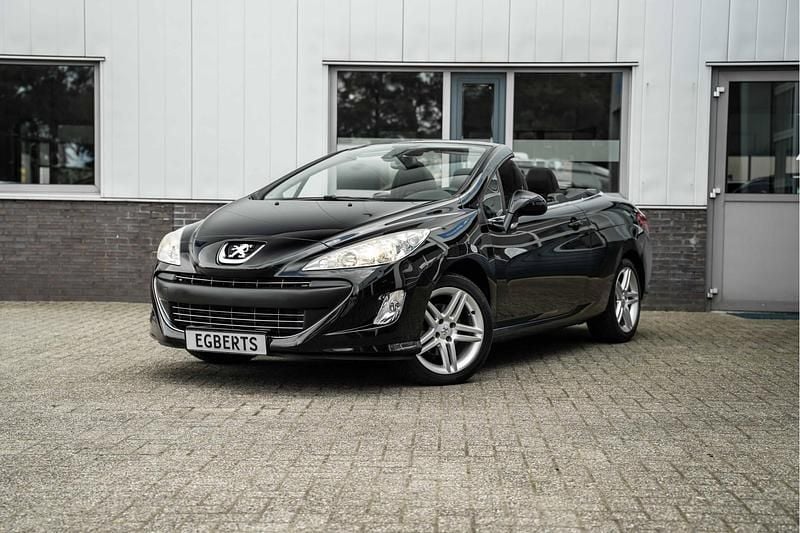 Zwart Gebruikt 2010 Peugeot 308 CC Sport Cabriolet | € 5.650 (Eerlijke prijs) - Afbeelding 1/4