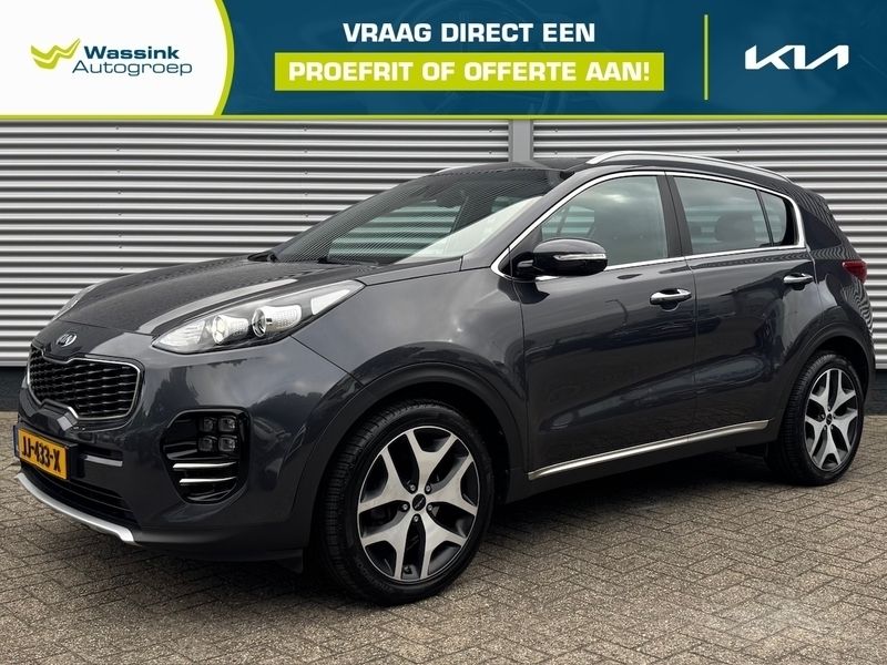 Grijs Gebruikt 2016 Kia Sportage First Edition SUV | € 19.235 (Duur) - Afbeelding 1/4