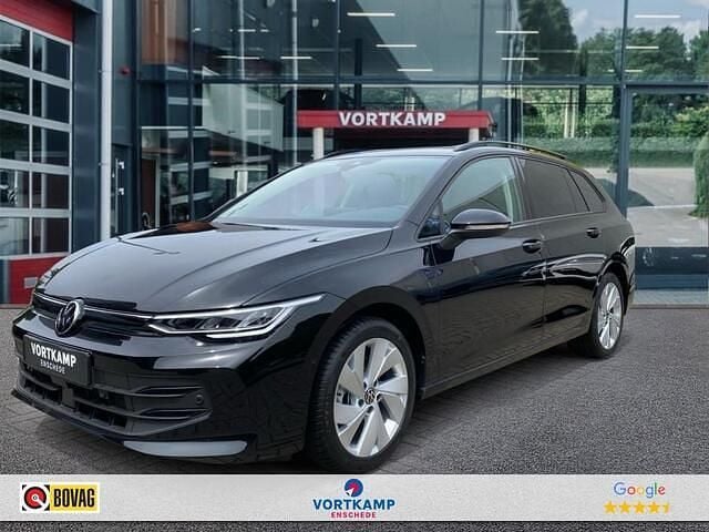 Zwart Nieuw 2025 VW Golf VIII Stationwagen | € 42.950 (Eerlijke prijs) - Afbeelding 1/4