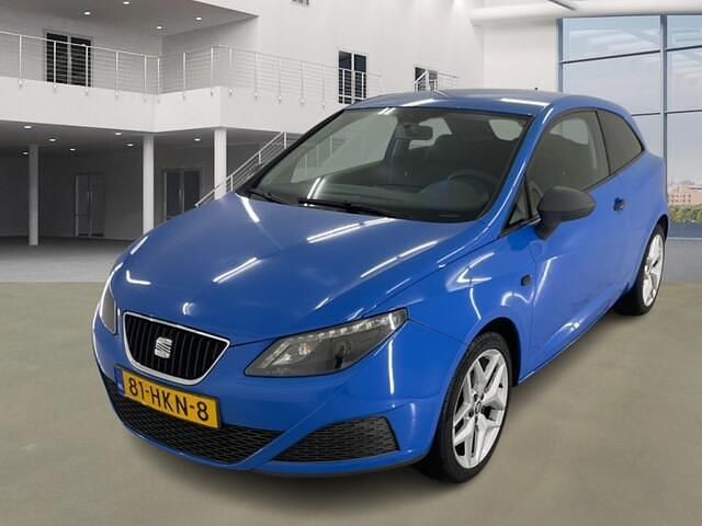 Blauw Gebruikt 2009 Seat Ibiza SC Reference Hatchback | € 2.995 (Eerlijke prijs) - Afbeelding 1/4