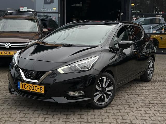 Occasion Nissan Micra N-Connecta 90 PK (66 kW) 2018 Zwart Hatchback
