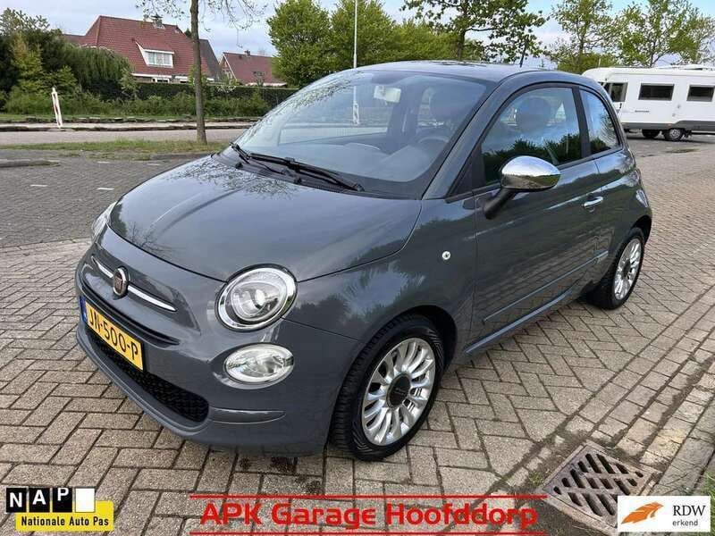 Grijs Gebruikt 2016 Fiat 500 Pop Star Hatchback | € 5.975 (Eerlijke prijs) - Afbeelding 1/4
