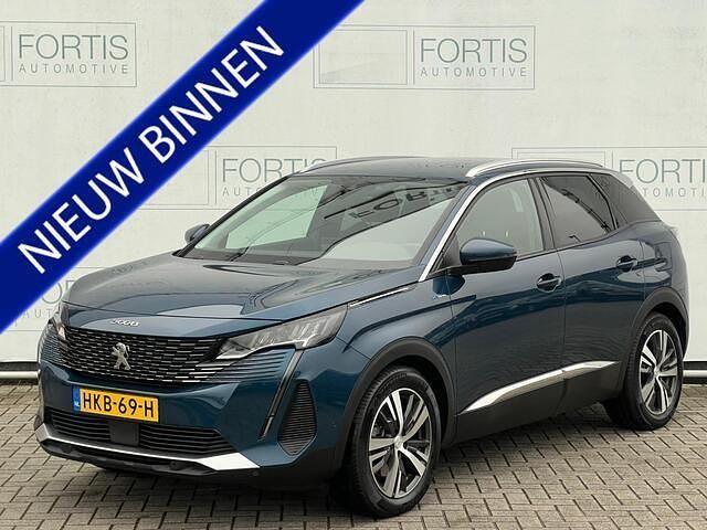 Blauw Gebruikt 2021 Peugeot 3008 Allure SUV | € 21.800 (Goede deal) - Afbeelding 1/4