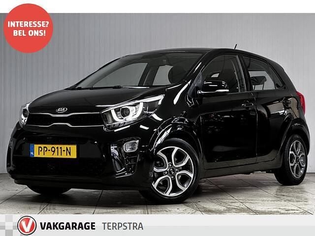 Zwart (metallic) Occasion 2017 Kia Picanto First Edition Hatchback | € 7.995 (Eerlijke prijs) - Afbeelding 1/4