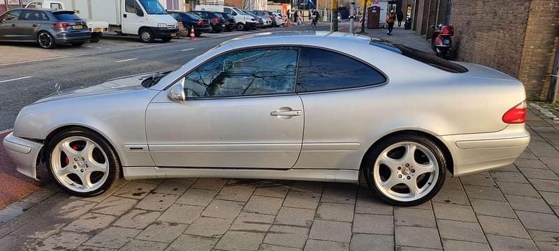 Occasion Mercedes CLK200 Elegance 163 PK (119 kW) 2002 Grijs Coupé