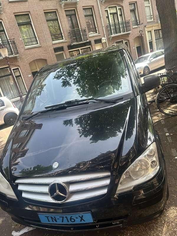 Zwart Gebruikt 2014 Mercedes Vito MPV | € 8.000 - Afbeelding 1/4