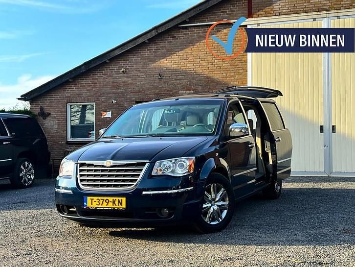 Blauw Gebruikt 2008 Chrysler Grand Voyager Limited MPV | € 18.950 - Afbeelding 1/4