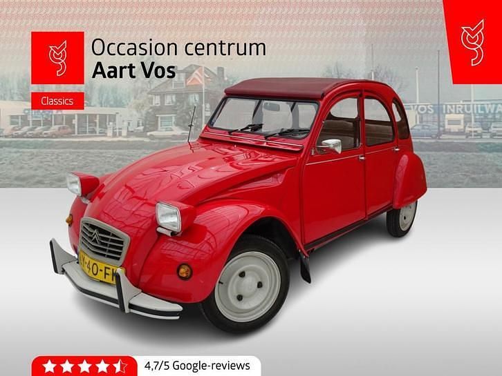 Rood Gebruikt 1985 Citroën 2CV Sedan | € 14.895 - Afbeelding 1/4