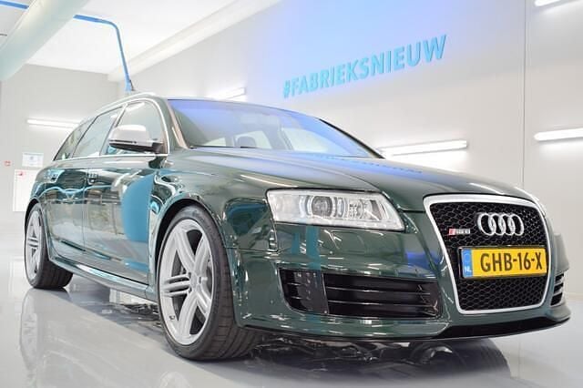 Groen Gebruikt 2008 Audi RS6 Design Stationwagen | € 74.950 - Afbeelding 1/4