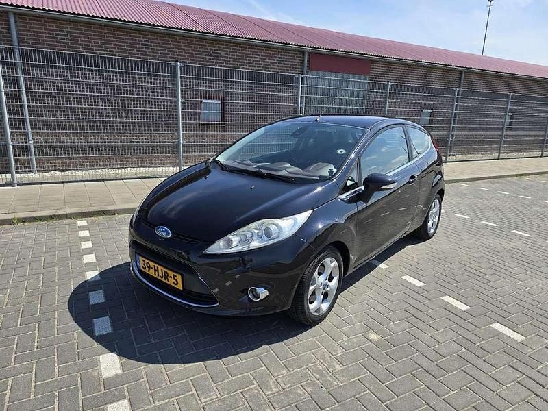 Occasion Ford Fiesta Titanium 82 PK (60 kW) 2008 Zwart Hatchback