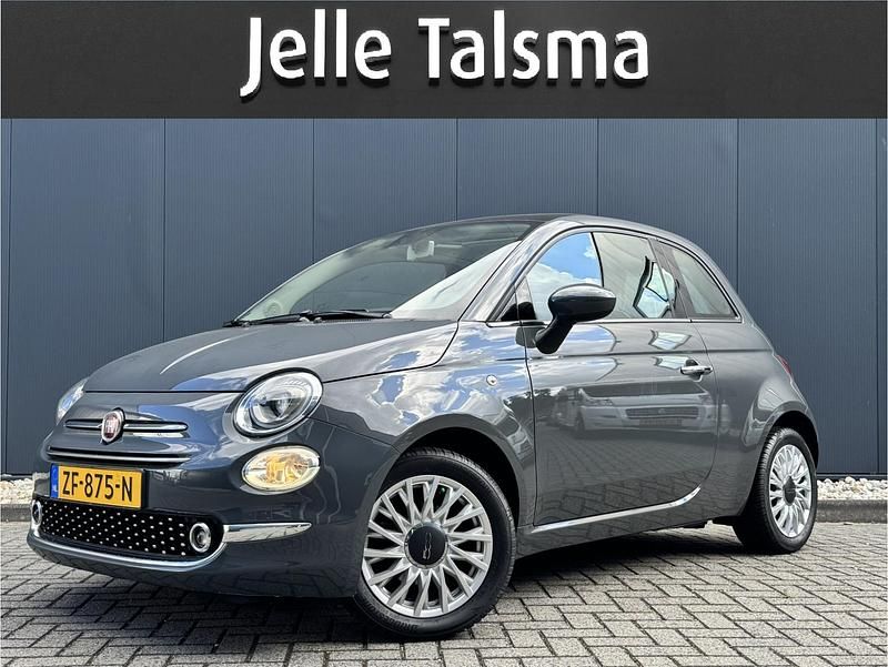 Grijs Gebruikt 2019 Fiat 500 Lounge Hatchback | € 10.945 (Eerlijke prijs) - Afbeelding 1/4