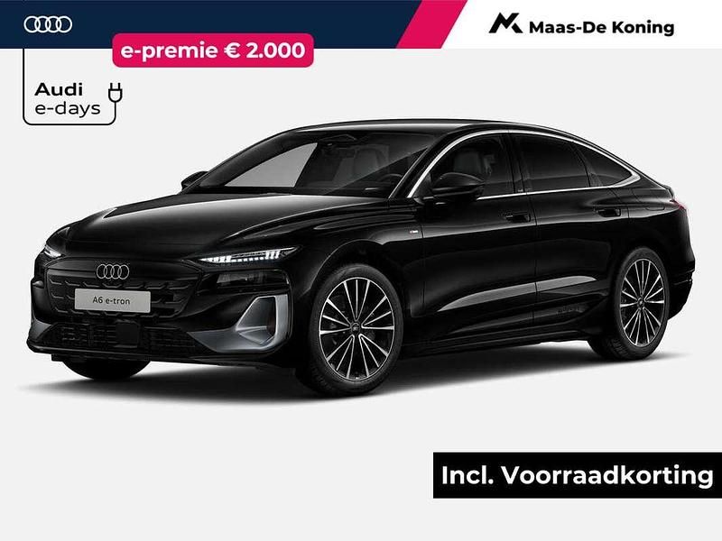 Zwart Nieuw 2025 Audi e-tron Sportback Advanced SUV | € 61.990 (Eerlijke prijs) - Afbeelding 1/4