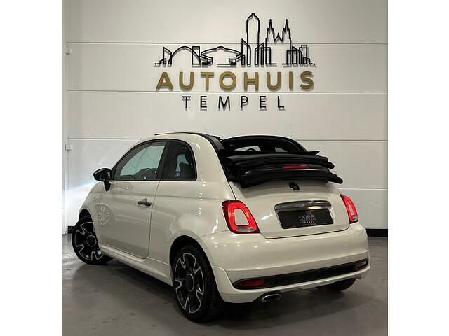 Occasion Fiat 500 69 PK (50 kW) 2018 Wit (metallic) Cabriolet