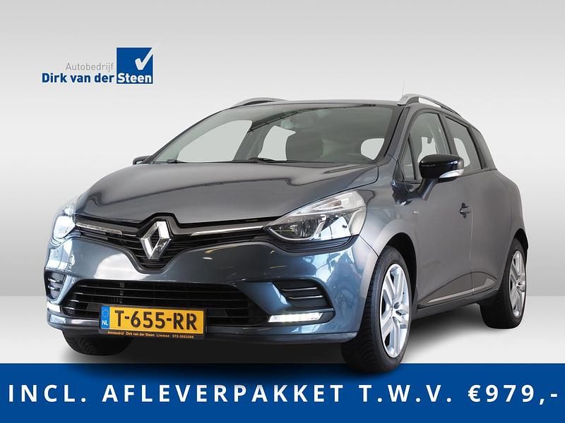 Grijs Gebruikt 2020 Renault Clio GrandTour LIMITED Stationwagen | € 11.450 (Eerlijke prijs) - Afbeelding 1/4