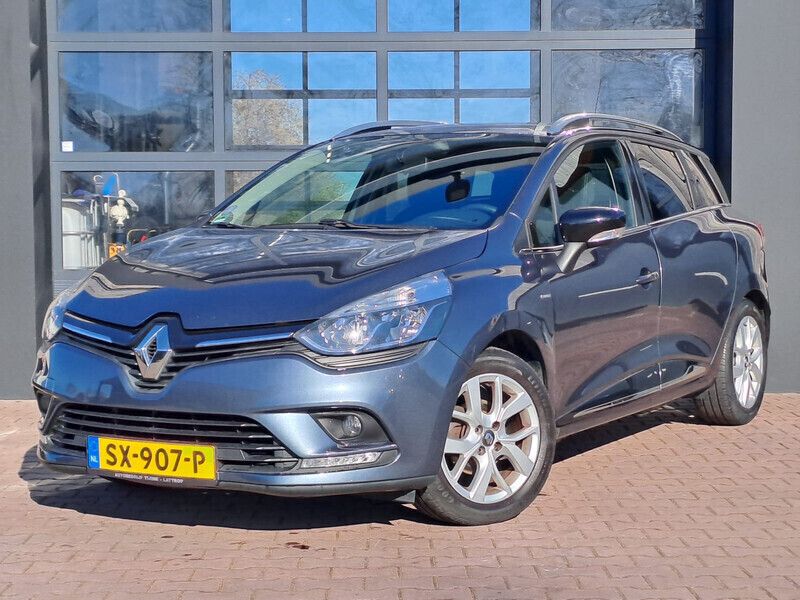 Grijs Gebruikt 2018 Renault Clio GrandTour LIMITED Stationwagen | € 10.450 (Eerlijke prijs) - Afbeelding 1/4