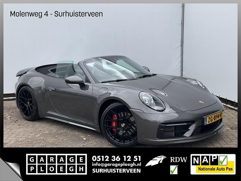 Occasion Porsche 911 Carrera 4S Cabriolet 452 PK (332 kW) 2019 Grijs Cabriolet