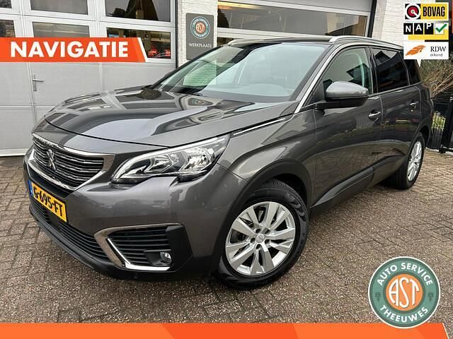 Grijs Occasion 2019 Peugeot 5008 MPV | € 13.395 (Eerlijke prijs) - Afbeelding 1/4