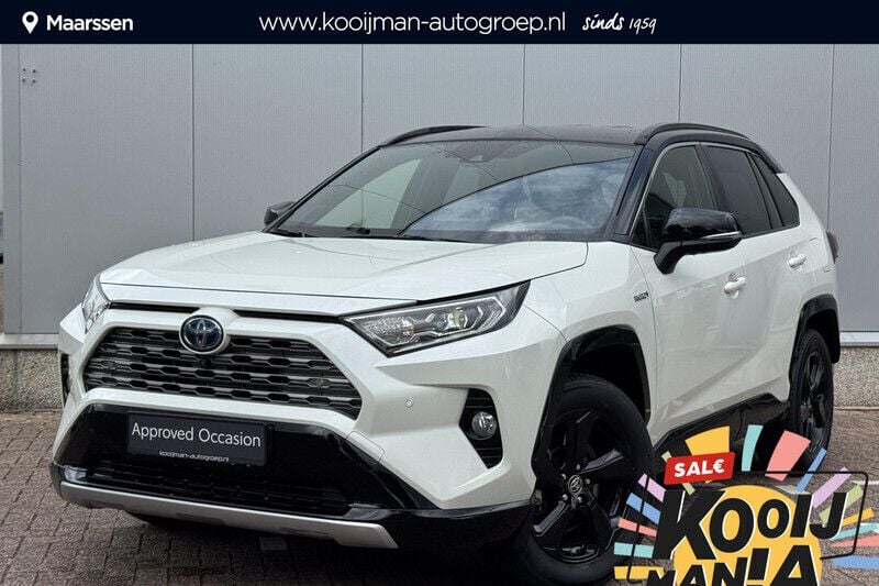 Wit Gebruikt 2021 Toyota RAV4 Hybrid SUV | € 34.900 (Goede deal) - Afbeelding 1/4