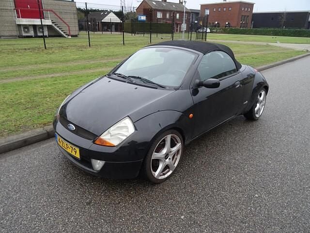 Zwart Occasion 2003 Ford StreetKa Cabriolet | € 995 (Goede deal) - Afbeelding 1/4