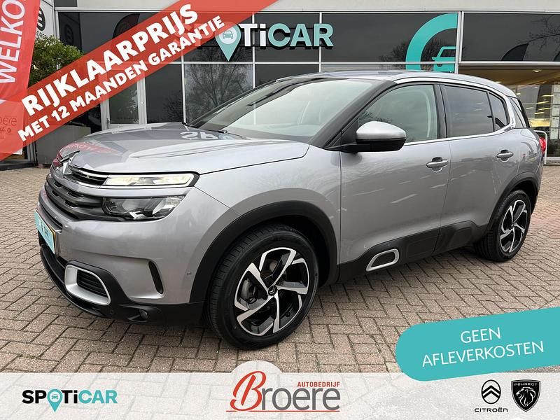 Grijs Gebruikt 2020 Citroën C5 Aircross Feel SUV | € 16.950 (Eerlijke prijs) - Afbeelding 1/4