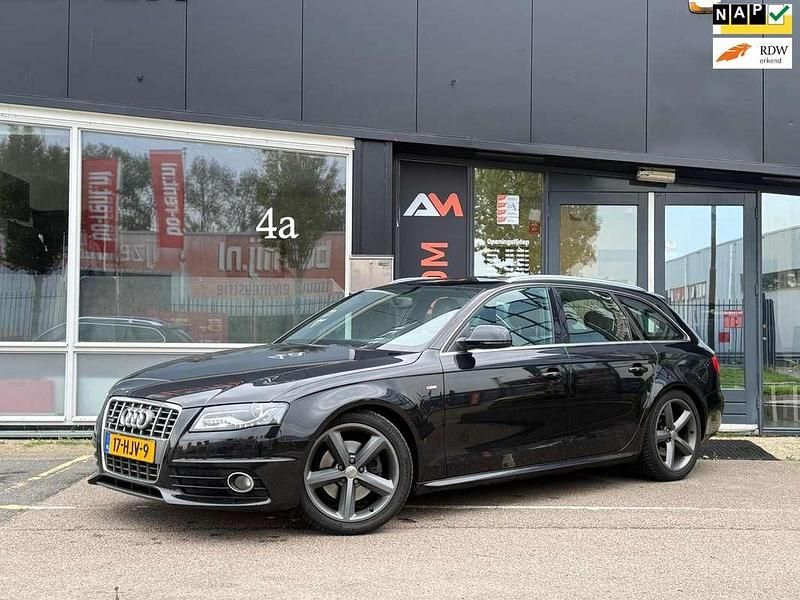 Zwart Gebruikt 2009 Audi A4 Business Stationwagen | € 5.450 (Eerlijke prijs) - Afbeelding 1/4