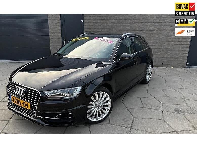 Zwart Gebruikt 2015 Audi A3 Sportback e-tron Ambition Hatchback | € 13.495 (Eerlijke prijs) - Afbeelding 1/4
