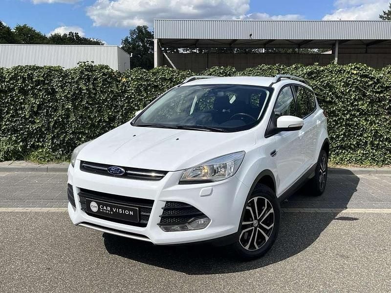 Wit Gebruikt 2014 Ford Kuga Titanium SUV | € 12.999 (Super prijs) - Afbeelding 1/4
