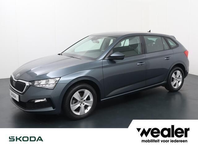 Quartz grey metallic metallic Gebruikt 2020 Skoda Scala Ambition Hatchback | € 18.840 (Eerlijke prijs) - Afbeelding 1/4
