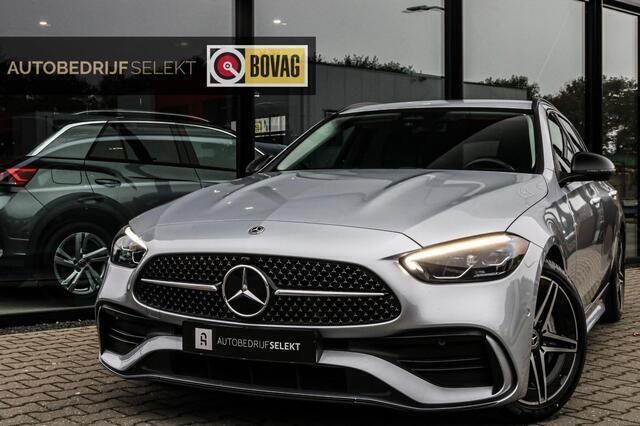 Zilver Gebruikt 2023 Mercedes C180 AMG line Stationwagen | € 42.900 (Eerlijke prijs) - Afbeelding 1/4