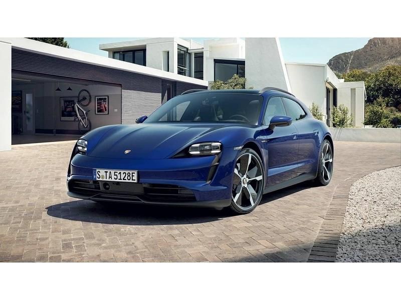 Blauw Gebruikt 2022 Porsche Taycan Sport Turismo Stationwagen | € 69.900 (Eerlijke prijs) - Afbeelding 1/4