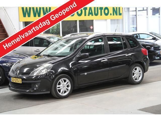 Zwart Gebruikt 2008 Renault Clio GrandTour Stationwagen | € 1.244 (Eerlijke prijs) - Afbeelding 1/4