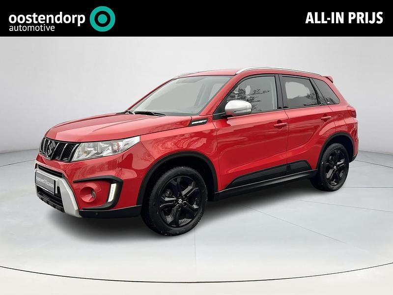Rood Occasion 2021 Suzuki Vitara SUV | € 16.949 (Eerlijke prijs) - Afbeelding 1/4