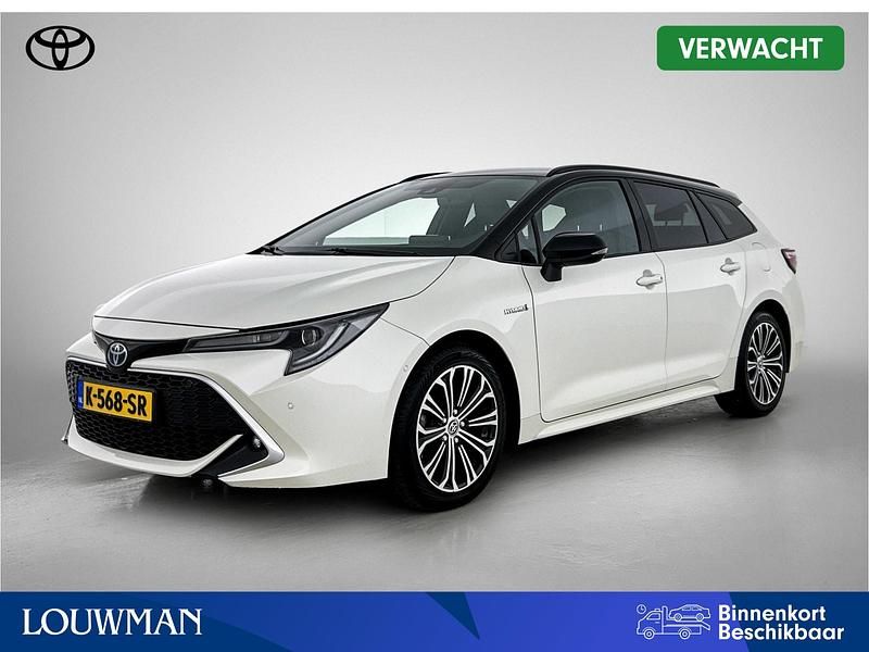 Wit metallic Occasion 2021 Toyota Corolla Executive Stationwagen | € 24.400 (Super prijs) - Afbeelding 1/4