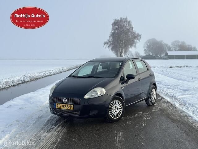 Blauw Occasion 2009 Fiat Grande Punto Active Hatchback | € 2.450 (Eerlijke prijs) - Afbeelding 1/4