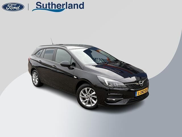 Occasion Opel Astra Edition 110 PK (80 kW) 2021 Zwart Stationwagen