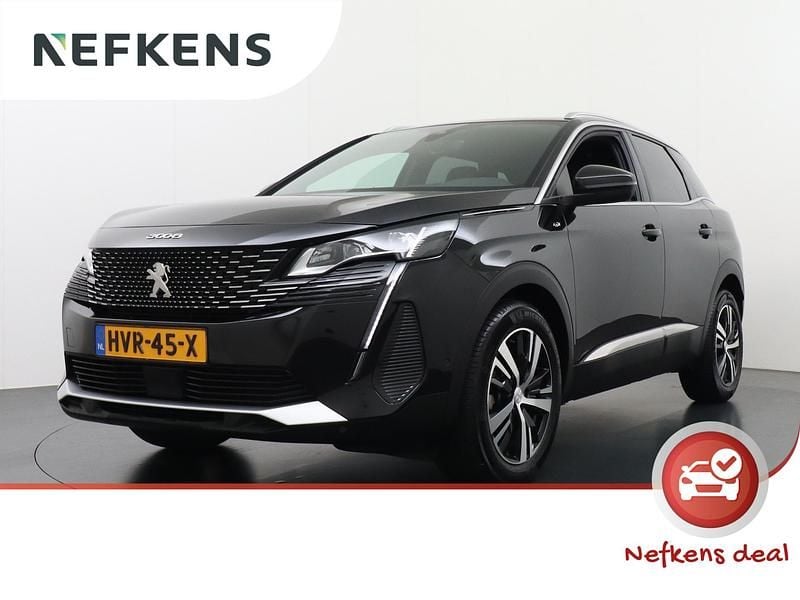 Zwart Gebruikt 2023 Peugeot 3008 GT SUV | € 29.925 (Eerlijke prijs) - Afbeelding 1/4