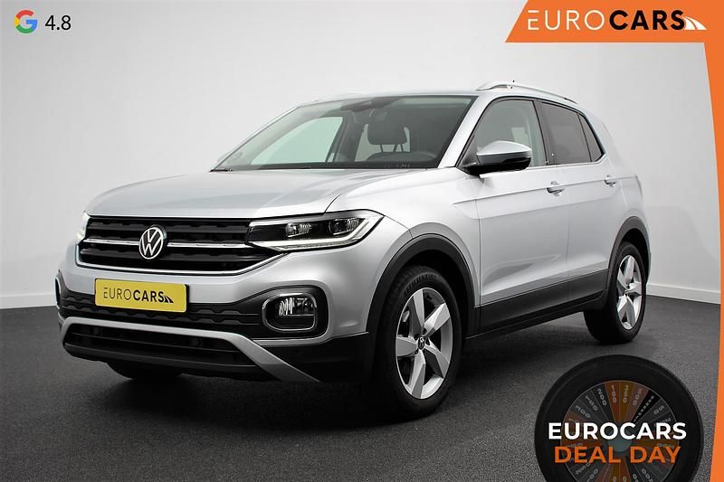 Zilver, metallic lak Gebruikt 2021 VW T-Cross Style SUV | € 21.690 (Eerlijke prijs) - Afbeelding 1/4