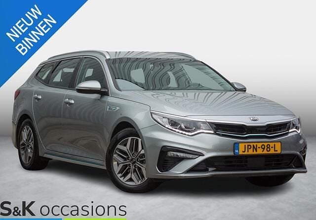Grijs Gebruikt 2019 Kia Optima Stationwagen | € 19.950 (Goede deal) - Afbeelding 1/4