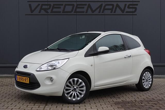 Wit Occasion 2010 Ford Ka Hatchback | € 1.950 (Super prijs) - Afbeelding 1/4