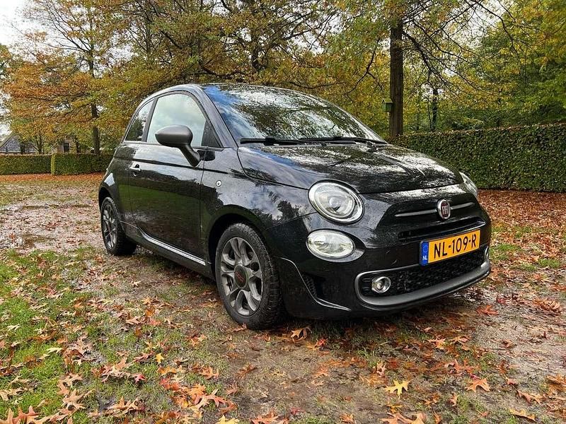 Zwart Gebruikt 2017 Fiat 500S Sport Hatchback | € 8.750 (Eerlijke prijs) - Afbeelding 1/4