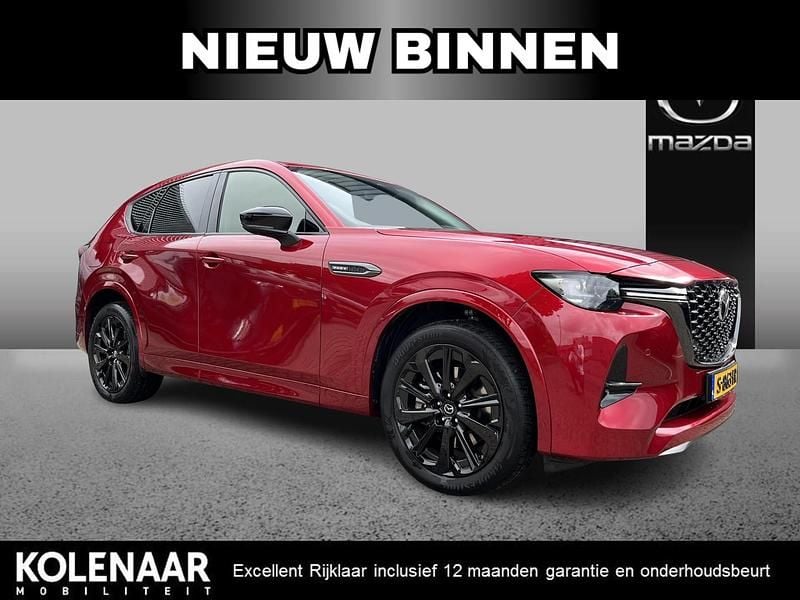 Rood Gebruikt 2023 Mazda CX-60 Homura-Line SUV | € 42.395 (Eerlijke prijs) - Afbeelding 1/4