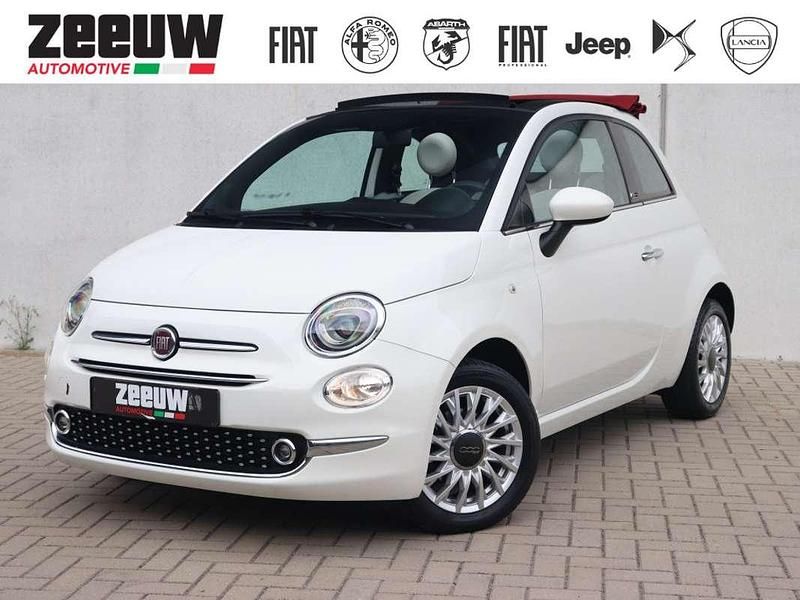 Wit Gebruikt 2020 Fiat 500C Star Cabriolet | € 13.900 (Eerlijke prijs) - Afbeelding 1/4