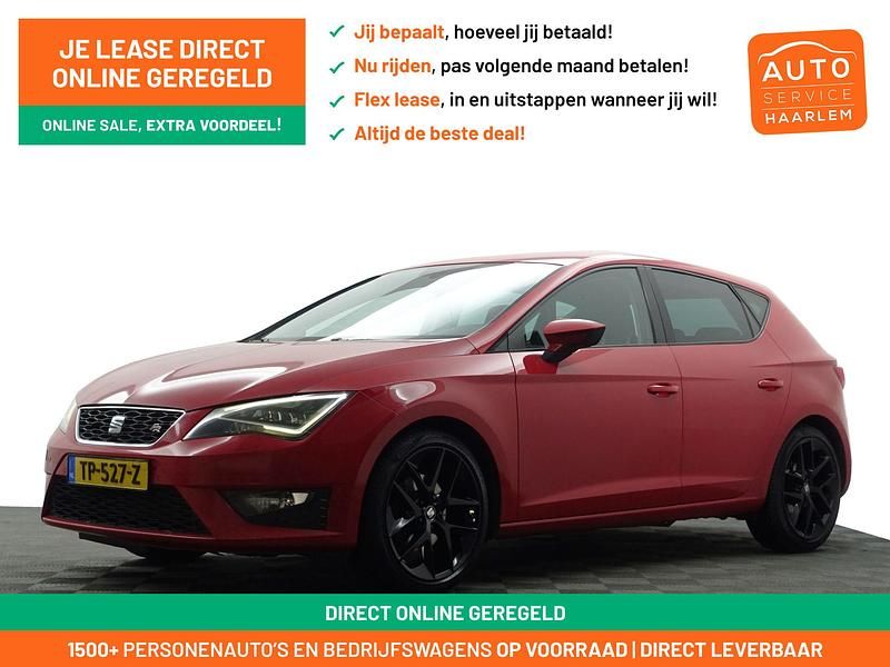 Rood Gebruikt 2013 Seat Leon FR Sport Hatchback | € 6.900 (Iets duurder) - Afbeelding 1/4