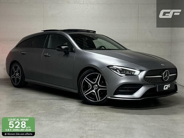 Grijs Gebruikt 2022 Mercedes CLA200 Shooting Brake AMG Stationwagen | € 32.950 (Eerlijke prijs) - Afbeelding 1/4