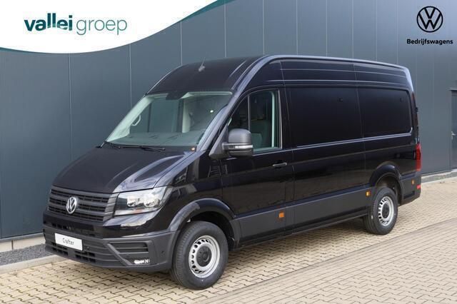 Zwart Nieuw 2024 VW Crafter Trendline Van | € 48.065 (Iets duurder) - Afbeelding 1/4