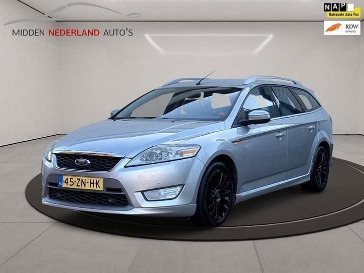 Grijs Occasion 2008 Ford Mondeo Titanium Stationwagen | € 3.995 (Eerlijke prijs) - Afbeelding 1/4